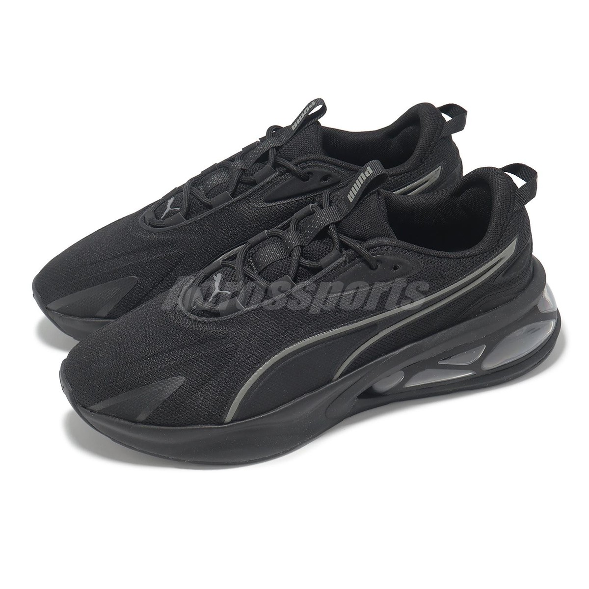 Puma Solar Black Grey Men Unisex Casual Lifestyle Shoes Sneakers