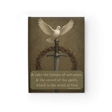 Hardcover Christian Notebook, Ephesians 6:10-20 Prayer Notebook