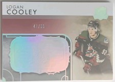 2023-24 UD The Cup Rookie Rink Gallery Logan Cooley /99 Coyotes Mammoth