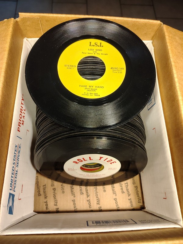 Huge Lot Of 100 45RPM Records / Rare / Vintage Vinyl