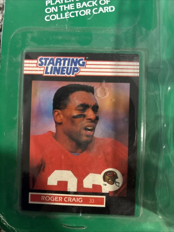 Roger Craig 1989 Starting Lineup San Francisco 49ers - Image 3 of 4