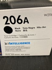 HP 206A W2110A Black Toner Cartridge Open Box