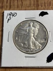 1940 P Walking Liberty Half Dollar 90% Silver