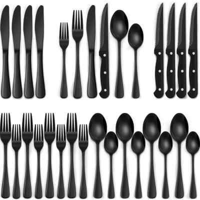 Silverware Set , Flatware Set for 4, Food-Grade Tableware, Cutlery Set,