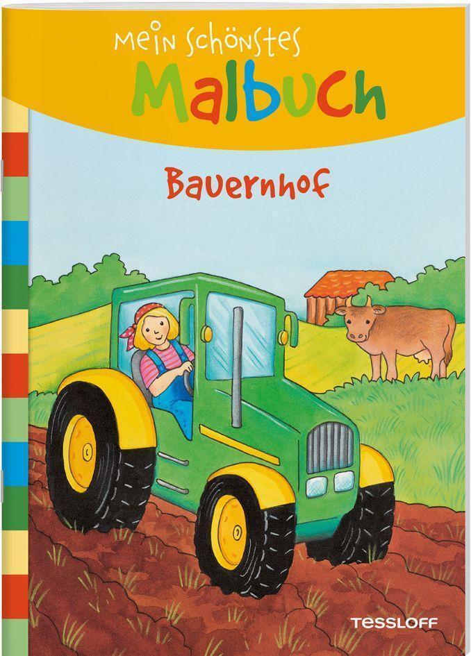 Thumbnail - Mein Schönstes Malbuch. Bauernhof: Malen Für Kinder Ab 5 Jahren