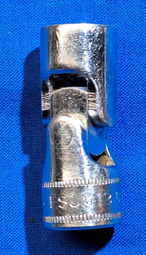 Old Logo Snap-on FSUM13 3/8" drive 13mm shallow 6 point swivel socket - 第 3/6 張圖片