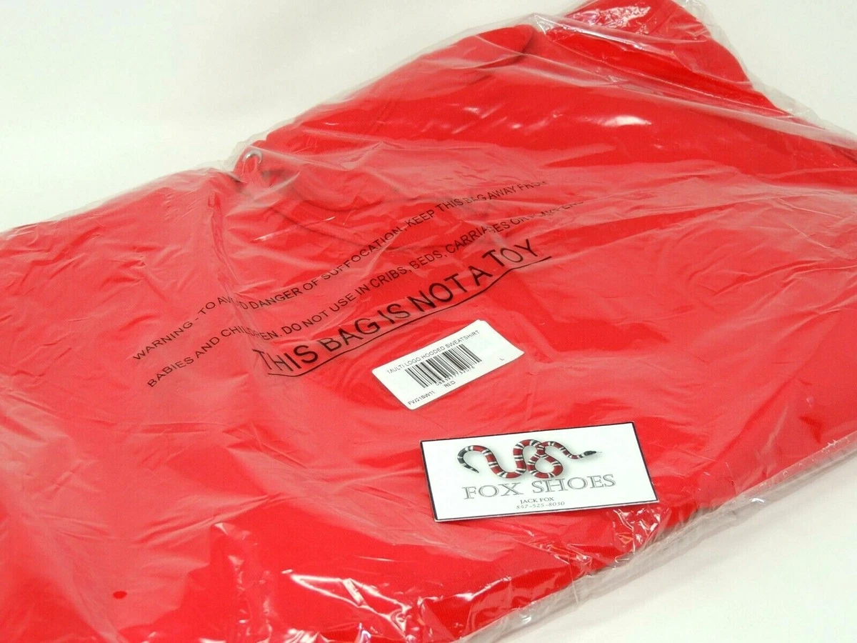 Supreme Multi Logo Hooded Sweatshirt Red Hoodie (FW21) - Size