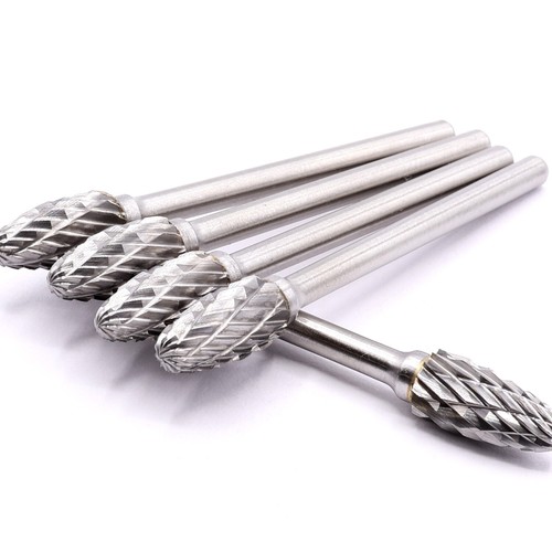 5x VHM Schaftfräser 6mm Frässtifte Fräser Gravur für Dremel Proxxon Zubehör - Bild 4 von 6
