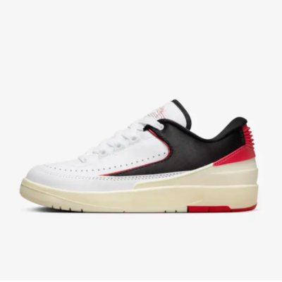 Nike Women's Air Jordan 2 Low Shoes 'Black Satin' (FD4849