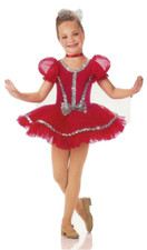 Child XS Ballet Tutu Dance Dress Costume Christmas HEARTBREAKER