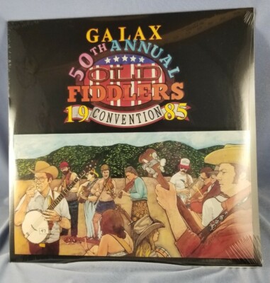1985 NOS Vinyl Album GALAX 50TH ANNUAL OLD FIDDLERS CONVENTION HRC-701 Double LP