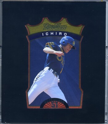 1998 Ichiro CD Die Cut BlueWave Oversize Card Calbee CD-08 | eBay