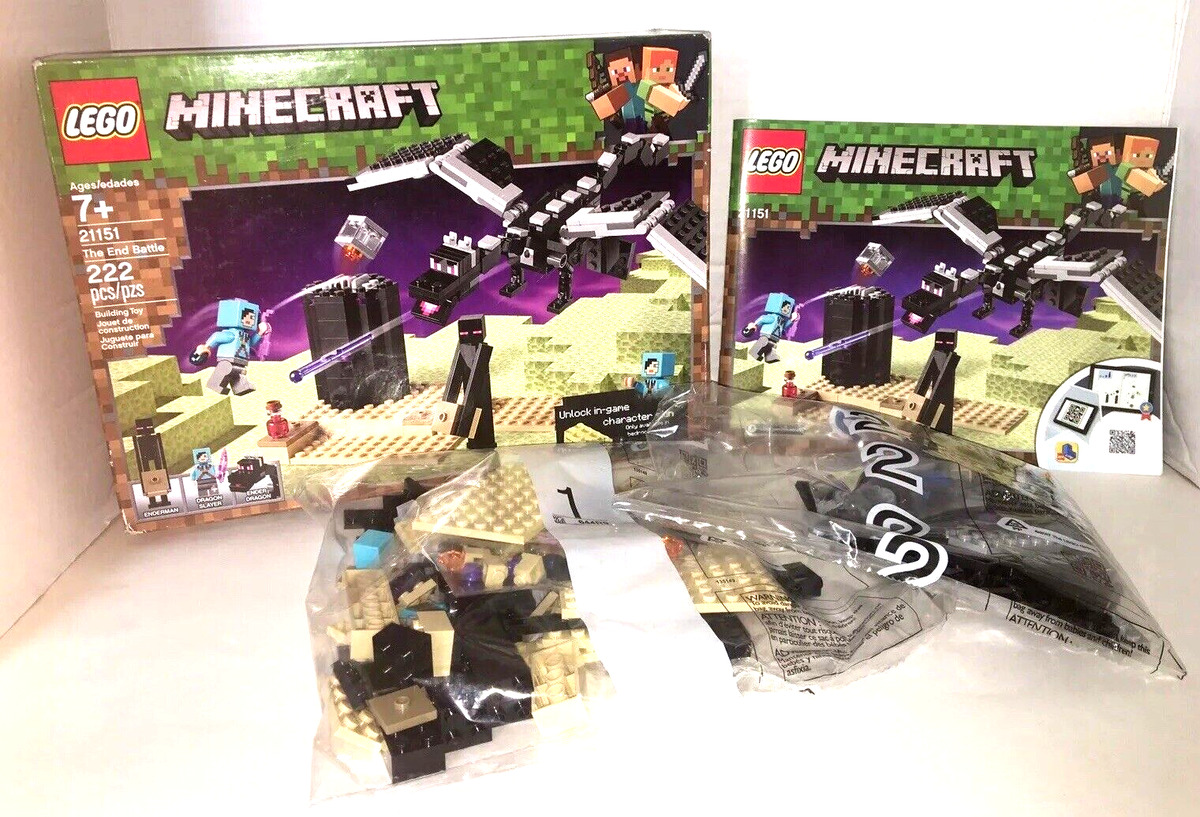 LEGO Minecraft 21151 The End Battle review