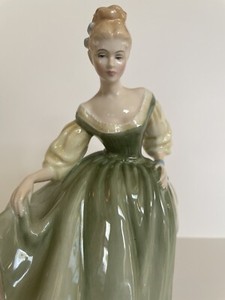 Royal Doulton “Fair Lady” HN2193. 1962.  Bone China Woman w/ Hat Figurine