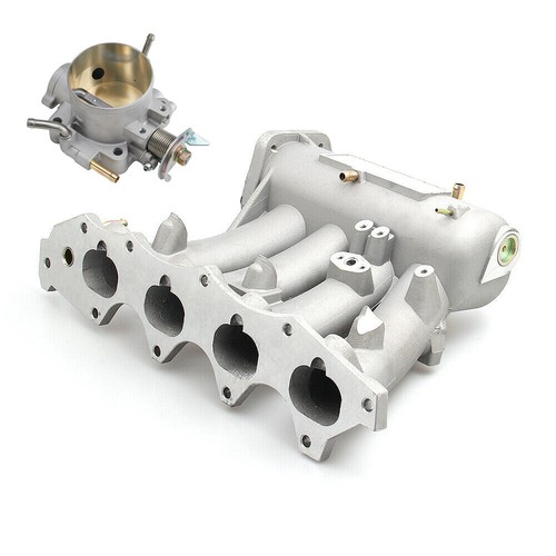 Intake Manifold For EG EK DA DC2 B16A B16B B17A1 B18C5 W/ 70mm Throttle