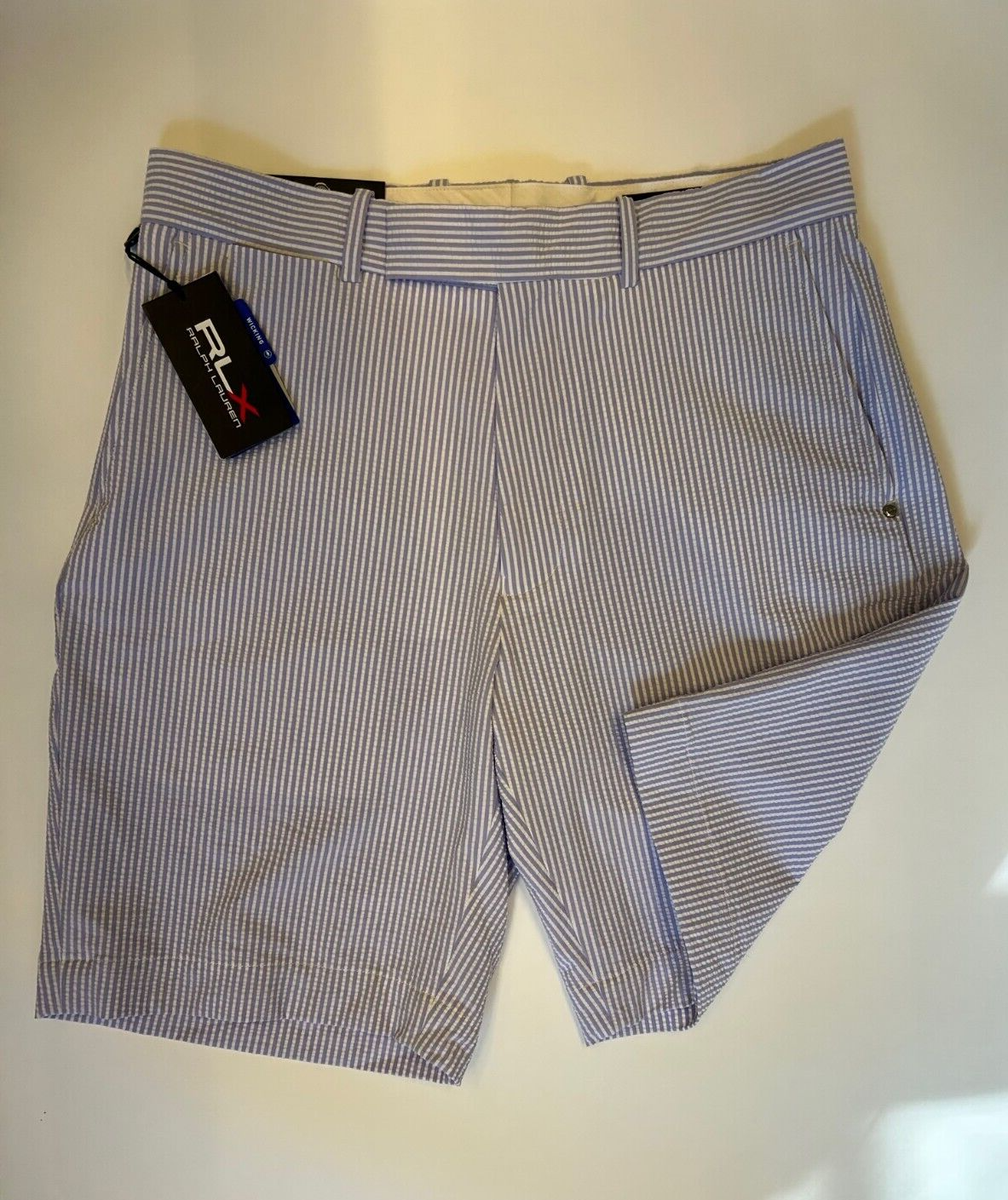 RLX Ralph Lauren men's Golf Shorts 31 Seersucker | eBay