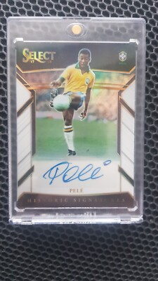 2015 Panini select soccer auto Pele ペレ