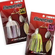 BottomUp Beeble Spinnerbait Tandem Willow TW 3/8oz & 1/2 oz