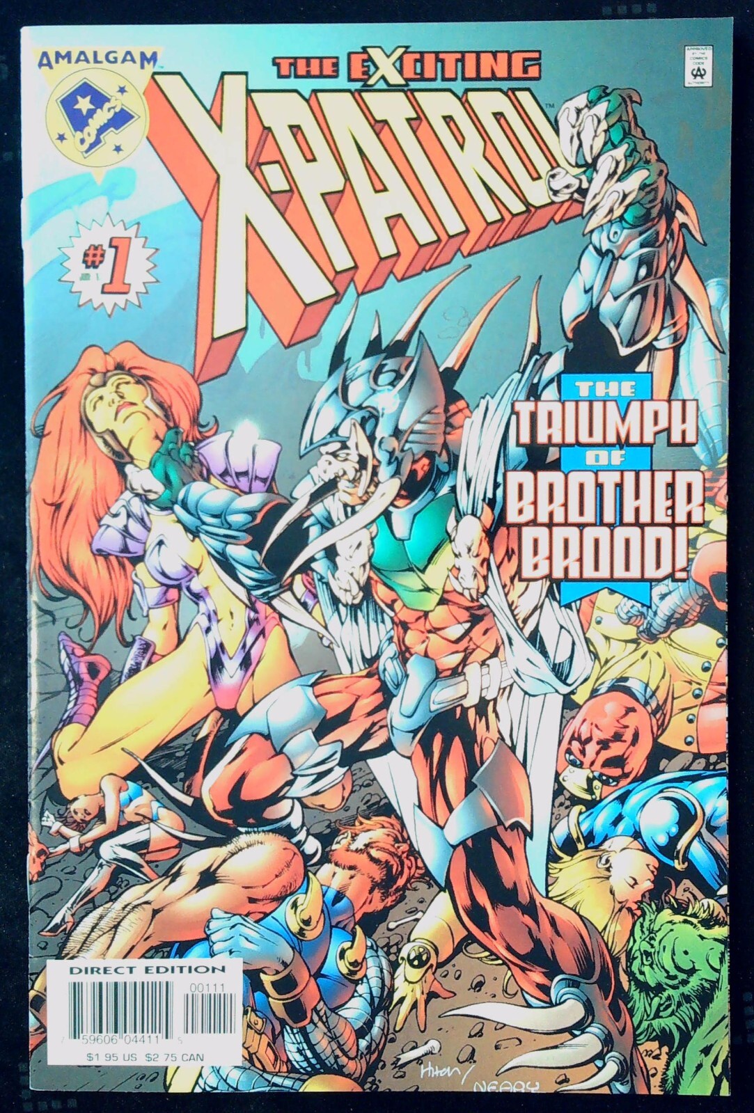EXCITING X-PATROL (1997) #1 - Amalgam Comics - Back Issue