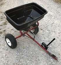 Craftsman 486.243233 Broadcast Tow-behind Spreader Seeder Pull Tractor Garden