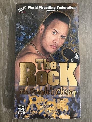 WWF - The Rock: The Peoples Champ (VHS, 2000) - Good Condition - Picture 2 of 10