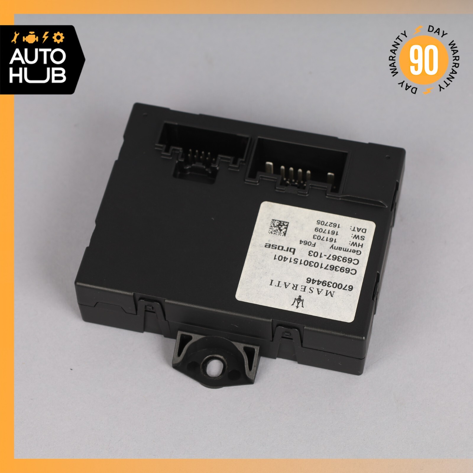 17-20 Maserati Levante M161 Trunk Lid Liftgate Tail Gate Control Module OEM 44k