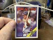 1988 O-Pee-Chee Ken Oberkfell Atlanta Braves #67