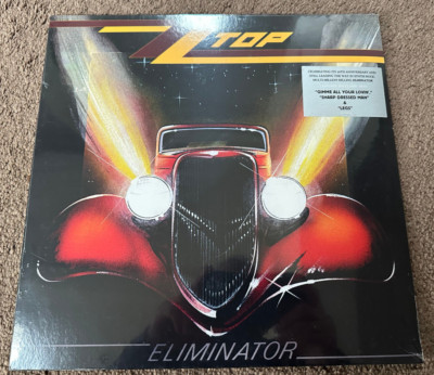 ZZ Top   -  Eliminator   -180gm Reissue   12''  Vinyl Album  - New!