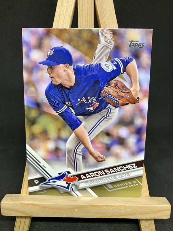 2017 Topps Baseball Series 2 Aaron Sanchez Gold Parallel /2017 #586