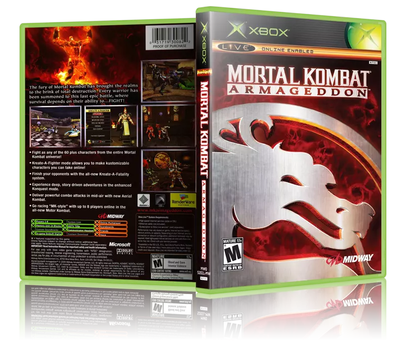 mortal kombat armageddon xbox