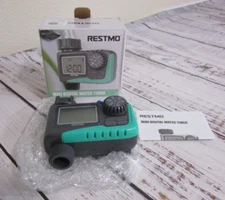 RESTMO Mini Digital Water Timer 3/4" NH Model 0-HT-3 New In Box