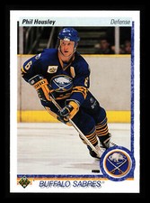 Phil Housley 1990-91 Upper Deck Hockey NHL #22a Buffalo Sabres