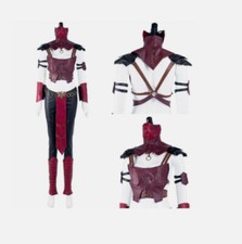 Mortal Kombat 10 Mileena Cosplay Costume Halloween Outfit Suit custom made