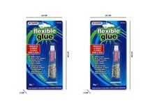 2x Multi Purpose Instant Contact Adhesive Super Strong Fast Drying Glue 30g Tube