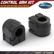 2x Front To Frame Suspension Stabilizer Bar Bushing Kit for Ford Edge Lincoln