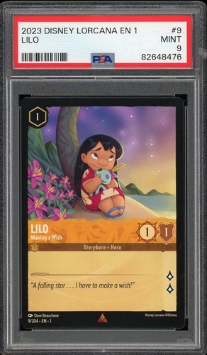 Lilo - Making a Wish graded PSA 9 for sale on eBay