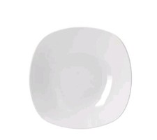 Set 6 Piatti Piatti In Porcellana - 26.6cm Diametro - Bianco Antigraffio Per Casa E Feste - Foto 4