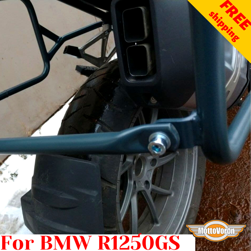 For BMW R1250GS Side carrier R 1250 GS Pannier rack collapsible design ...