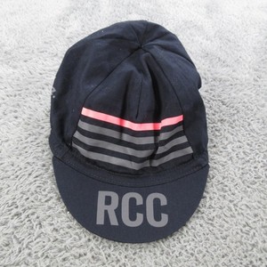 Rapha RCC Cycling Cap Blue Reflective Striped One Size Mens Hat Cycling Club