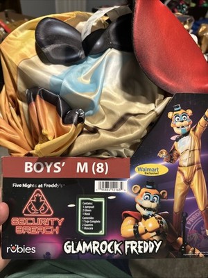 Halloween Costume Boys Glamrock Freddy Five Night Freddy s Medium 8 New