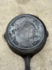 Antique 1906-1916 GRISWOLD Cast Iron 5 Heat Ring Erie 724L Skillet Pan Vintage