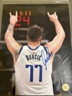 Luka Doncic #77 NBA Autographed 8.5x11 Dallas Mavericks Photo COA Hologram