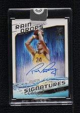 2023-24 Topps Three Rain Drops Signatures 14/49 Rick Barry #RS-RB Auto HOF 16wc