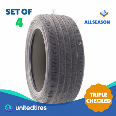 Set of (4) Used 285/45R21 Hankook Dynapro HP2 Plus AO Sound Absorber - 6.5/32
