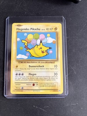 Pokemon 2016 XY Evolutions Flying Pikachu 110/108