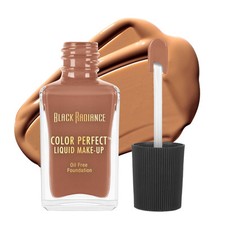 Black Radiance Color Perfect Liquid Foundation Mocha Honey Full Coverage 1oz