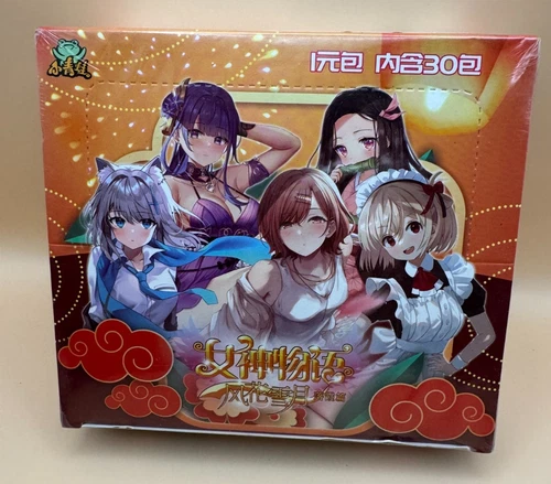 Goddess Story NS-08 Booster Box Anime, CCG TCG Goddess Cards FAST/FREE DISPATCH