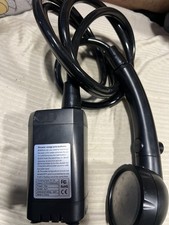 Portable Electric Shower Pump Head Model A21 Black CE RoHS Certified