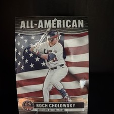 2026 Panini Stars & Stripes Prizm ALL-AMERICAN #7 ROCH CHOLOWSKY