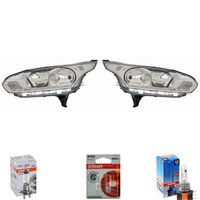 Scheinwerfer Set H7 FüR Ford Transit Custom Bus Tourneo Kasten Inkl. Lampen